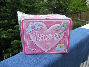 Amscan "Princess" Metal Lunch Box New - Picture 1 of 6