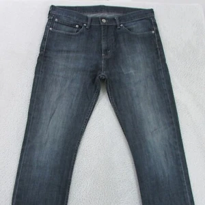 Levis Jeans Mens W34 L34 Dark Blue Skinny Fit Denim 510 - Picture 1 of 12
