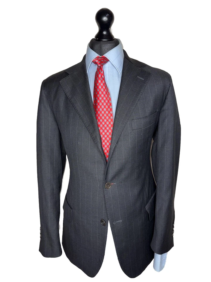 CHAQUETA/BLAZER TRAJE SARTORIAL A MEDIDA LARDINI PER ANTICA AJUSTE CLÁSICO: 42R Foto 1 de 4