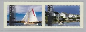 Norwegen 2008 Boote, Schiffe neuwertig Set selbstklebend. - Bild 1 von 1
