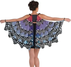 Monarch Butterfly Wings Animal Fancy Dress Halloween Costume Accessory 2 COLORS - Picture 1 of 3