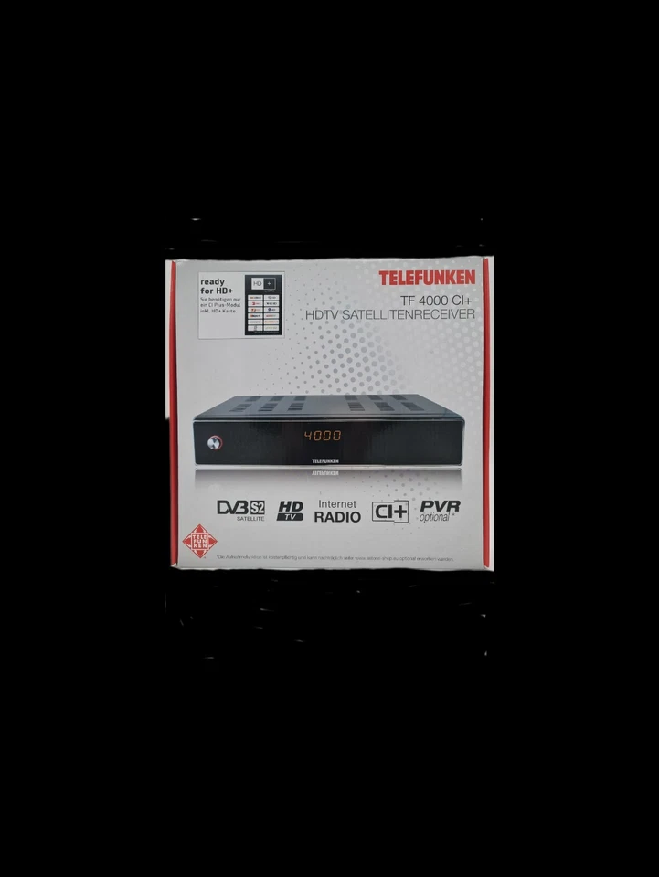 Telefunken TF 4000 CI+ Sat Receiver - Bild 1 von 2
