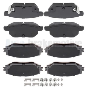 FRONT REAR CERAMIC BRAKE PAD FIT PONTIAC VIBE SCION XB TOYOTA COROLLA MATRIX - Foto 1 di 12