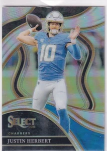 Panini 2023 Select NFL No. 248 Justin Herbert Club Level Silver Prizm - Bild 1 von 2