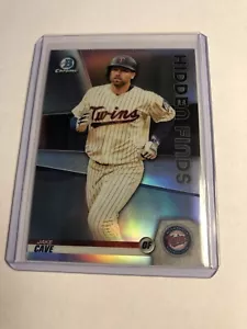 2020 Bowman Chrome Hidden Finds Jake Cave #HF-JCA 🔥 - Picture 1 of 2