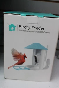 Birdfy Plastic Post-mount Seed/Suet Bird feeder - 3.3-lb Model # NI-8101 - Picture 1 of 12