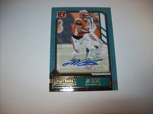 2020 Playbook Autograph Joe Mixon Cincinnati Bengals SP # 3\15 Rare Free Ship - Picture 1 of 5