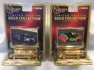 Winners Circle 1/64 JEFF GORDON #24 Gold Collections NASCAR Diecast Lot 2 RARE - Picture 1 of 8