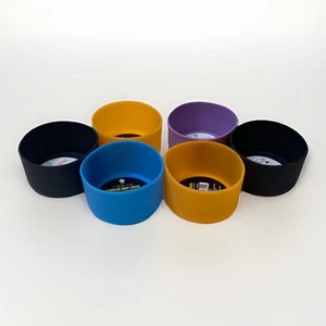 Set of 6 Silicone Tumbler Boot Covers Mixed Colors Size L Protection Anti - Slip - Picture 1 of 3