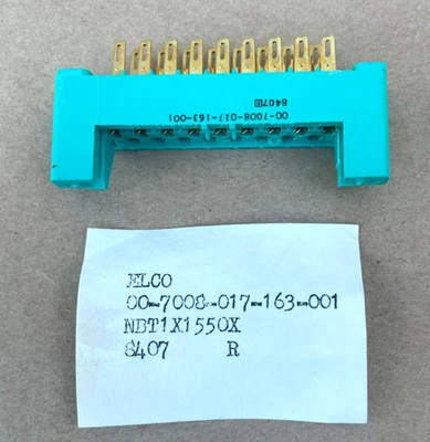 Conector de borde de tarjeta Elco 00-7008-017-163-001 NBT1x1550X Foto 1 de 4