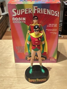 Super Friends Robin 8 3/4" Maquette DC Direct 2003 Limited 0136/1500 - Picture 1 of 15