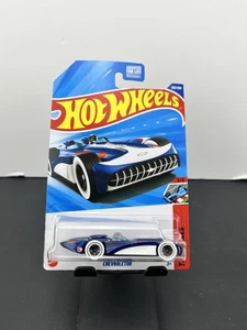 Hot Wheels 2025 Mainline K Case Treasure Hunt Track Aces Chevroletor Blue #202 - Picture 1 of 5