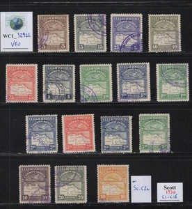 WC1_32922 VENEZUELA. Luftpost Kurzsatz 1930. Sc. C1-C16. Gebraucht - Bild 1 von 1