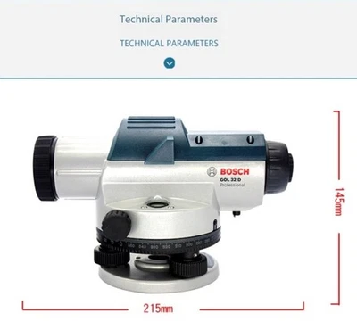 32x Level Engineering Surveying Instrument Construction Outdoor Level GOL32D - Image 1 of 4