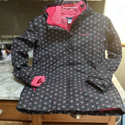 Columbia Niñas Bugaboo II Polar Intercambio 3 en 1 Chaqueta Talla L Invierno Nieve Esquí Foto 1 de 4