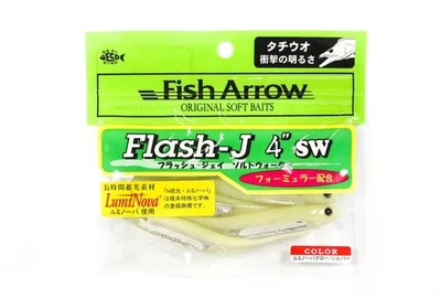 Fish Arrow Soft K�der Flash J SW 4 Zoll 5 St�ck per pack #L134 (1797) - Bild 1 von 4