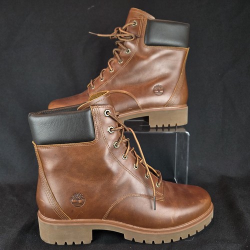 Stivali Timberland Donna Taglia 10 Jayne 6" Marrone Impermeabile