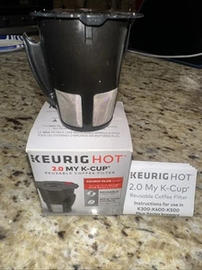 Filtro caffè riutilizzabile Keurig Hot My K-Cup 2.0 per tutte le serie Keurig Plus nuovo - Foto 1 di 1
