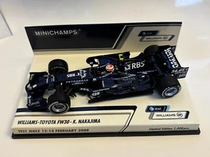 1/43 Minichamps Williams FW-30 "Jerez Test 2008" Kazuki Nakajima - Picture 1 of 2