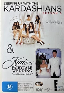 DVD NEW; Keeping Up With The Kardashians - 6th Season + Kim’s Fairytale Wedding - Picture 1 of 4