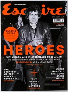 KEITH RICHARDS CLINT EASTWOOD PAMELA ANDERSON ALEX BILMES Esquire magazine 2013 - Picture 1 of 1