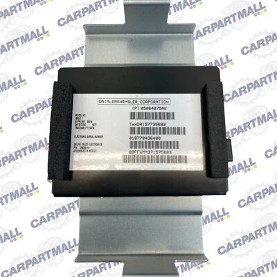 2005 2006 2007 Chrysler 300 Satellite Radio Control Module 05064075AE OEM Foto 1 de 4