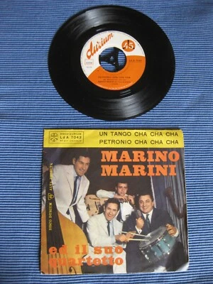 7"Single "1963 Marino Marini - UN TANGO CHA CHA CHA + ed il suo quartetto" - Bild 1 von 2