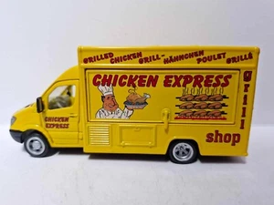 SIKU 1933 Mercedes Benz Sprinter II Chicken Express 1:50 unboxed nice condition - Picture 1 of 12