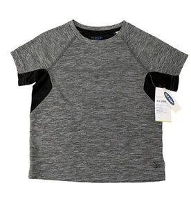 Old Navy Kid Boys Go-Dry Color-Blocked Mesh Performance T-Shirt Gray Size Small - Picture 1 of 1