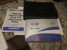 1996 ORIGINAL 1ST EDITION CORVETTE OWNERS' MANUAL/ BLANK WARRANTY/MANUAL POUCH