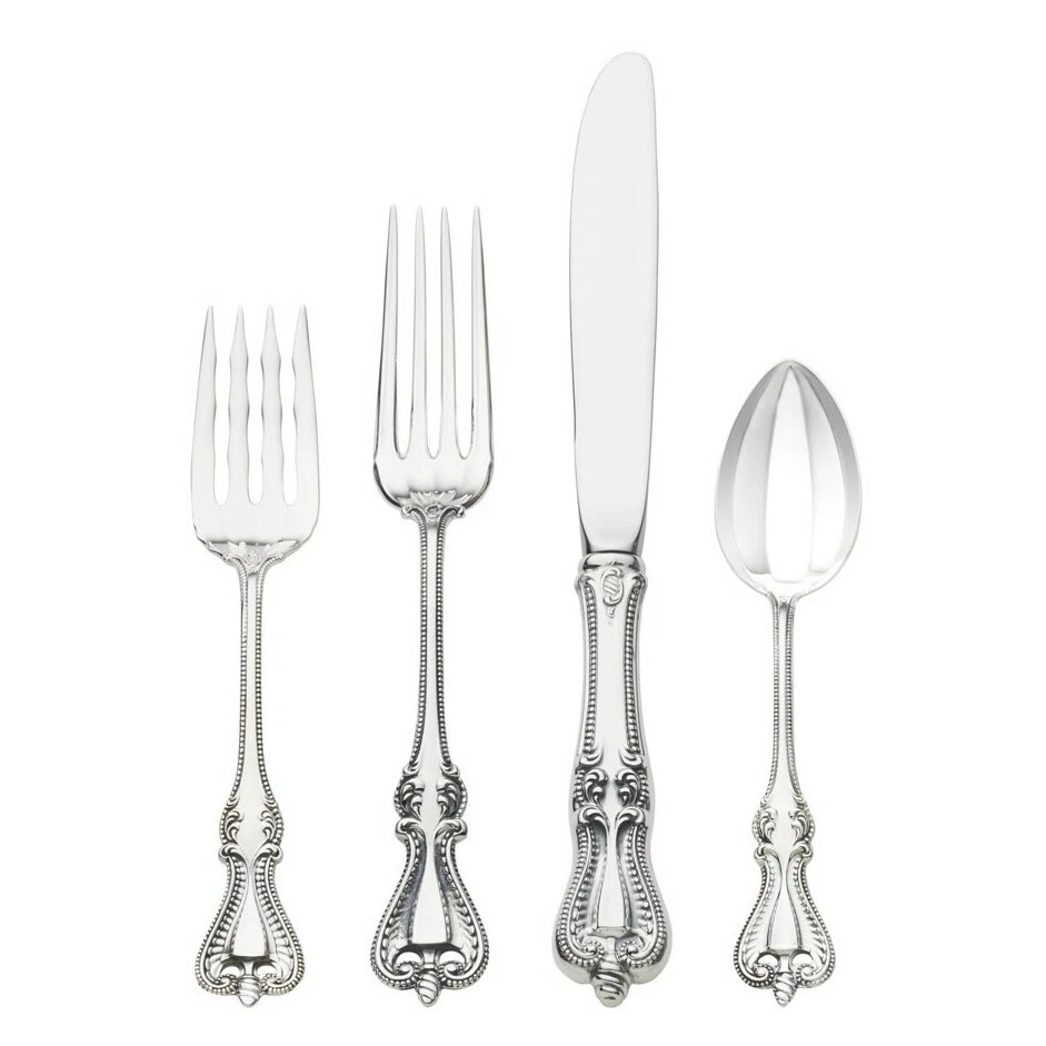 Antiguo Colonial de Towle Sterling 4 Lugares Ajuste, Cuchillo de Hoja Moderno Foto 1 de 1