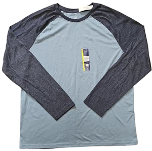 George Men's Moisture Wicking Crew Neck Long Sleeve Tee Size L - Picture 1 of 4