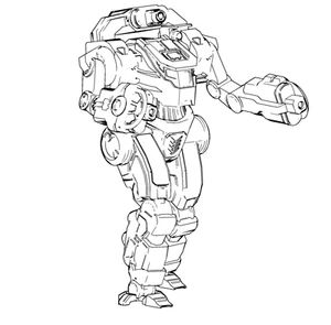 Sling SL-1H | CGL 1:265 Scale BattleMech | Battletech Miniature - Bild 1 von 1