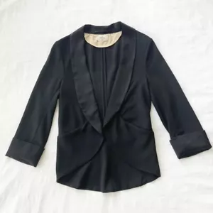 Wilfred Black Tuxedo Blazer - Picture 1 of 3