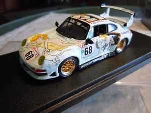 Porsche 911 GT2, #68 "Wolinsky ArtCar", Le Mans 1998, Vitesse 1:43 in scatola - Foto 1 di 6
