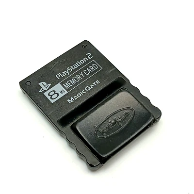 Memory Card Ps2 Compatibile Scheda di Memoria 8MB Nera per console PlayStation 2 - Immagine 1 di 4