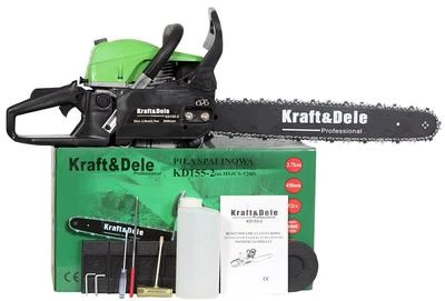 MOTOSEGA DA ABBATTIMENTO A SCOPPIO KRAFT TIPO HYUNDAY 52CC BARRA 45 CM PROFESSIO - Immagine 1 di 4