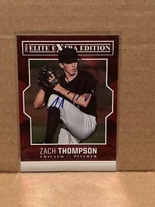Zach Thompson 2014 Donruss Elite Extra Edition Hand Signed Auto #25 - Picture 1 of 2