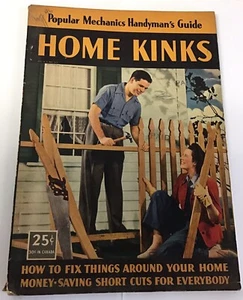 POPULAR MECHANICS HANDYMAN’S GUIDE HOME KINKS MAGAZINE 1943 - Picture 1 of 11
