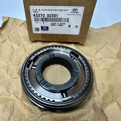 Caja de cambios Hyundai Veloster 3er y 4to buje manguito sincronizador genuino 4337032301 Foto 1 de 4