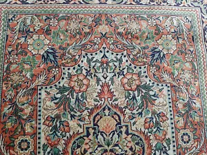 Wunderschöner Hereke Seiden Teppich sehr fein, ca.95 x 61 cm - Bild 1 von 11