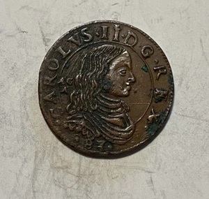 Naples (Italy) - 1683 AG/A Tornese Charles - Very Nice Coin - Picture 1 of 2