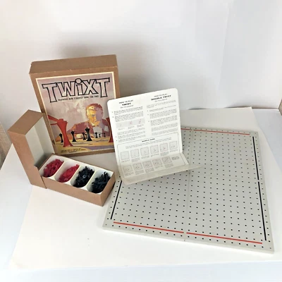TWIXT Ingenious Strategy Game 3M Bookshelf Board Game Vintage 1962 - Image 1 of 4
