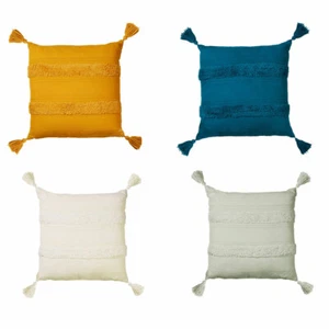 Indra Cotton Cover Filled Cushion 45 x 45 cm by Accessorize - Picture 1 of 7