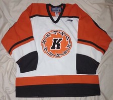 Fort Wayne Komets Jersey Authentic Size 52 Vintage IHL Team Issue Mens Vtg Bauer