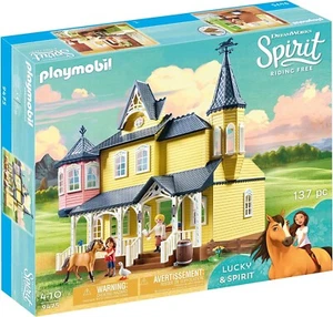 Playmobil 9475 DreamWorks Spirit Riding Free Lucky's Happy Home. - Picture 1 of 5