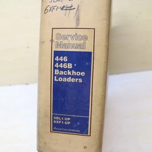 CATERPILLAR 446 446B BACKHOE LOADER Repair Shop Service Owner Maintenance Manual - Picture 1 of 15