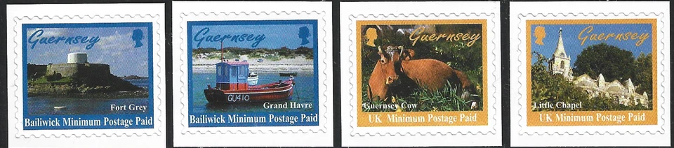 1998 Guernsey Sg 770/773 Island Treasures (2nd series) Self-adhesive MNH - Image 1 of 1