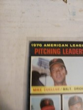1970 AMERICAN LEAGUE PITCHING LEADERS 1971 TOPPS BASEBALL CARD #69