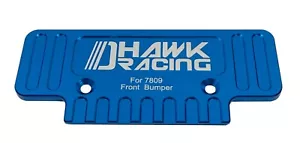 Dhawk CNC RC10T Aluminum Front Bumper Blue For Team Associated RC10T RC10GT - Picture 1 of 3